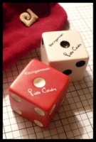 Dice : Dice - 6D - Pierre Cardin Backgammon Dice - Ebay May 2011